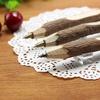 Creative Tree Wooden BallPoint Pen For Writing Office School Supplies Stationery