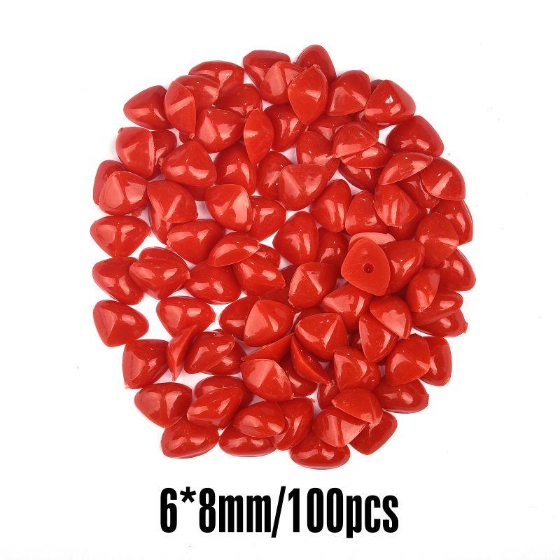 

100pcs Triangle Safety Nose Plastic For DIY Doll Toy Bear Crafts Animal Safety Noses Crafts Making Puppet Toy Accessories Parts