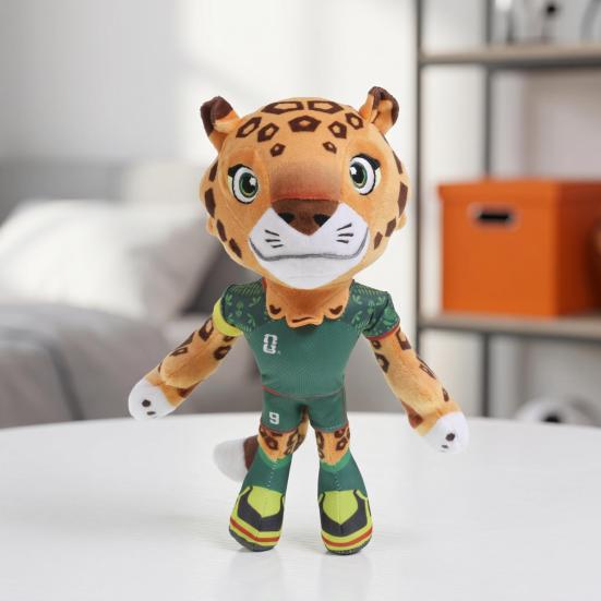 Mascot Plush Stuffed Animal, Football Plush Doll, Soft Collectible Toy for Fans, FIFA Memorabilia Plush for Display Gifting And Cheering
