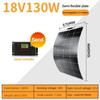 New Flexible Solar Panel 18V Household Photovoltaic Module Single Crystal Solar Panel Power Generation System