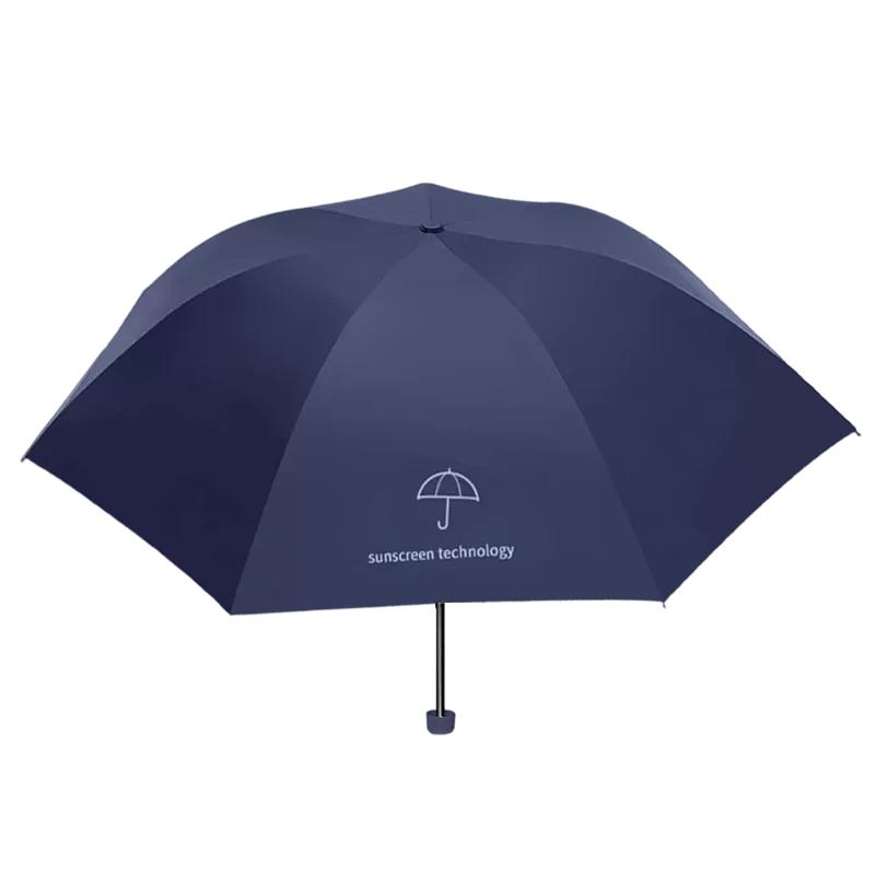 Paradise Umbrella Rain Or Shine Dual-Use Vinyl Sun Protection UV Sun Umbrella Small Portable Folding Sun Protection Good-looking Umbrella