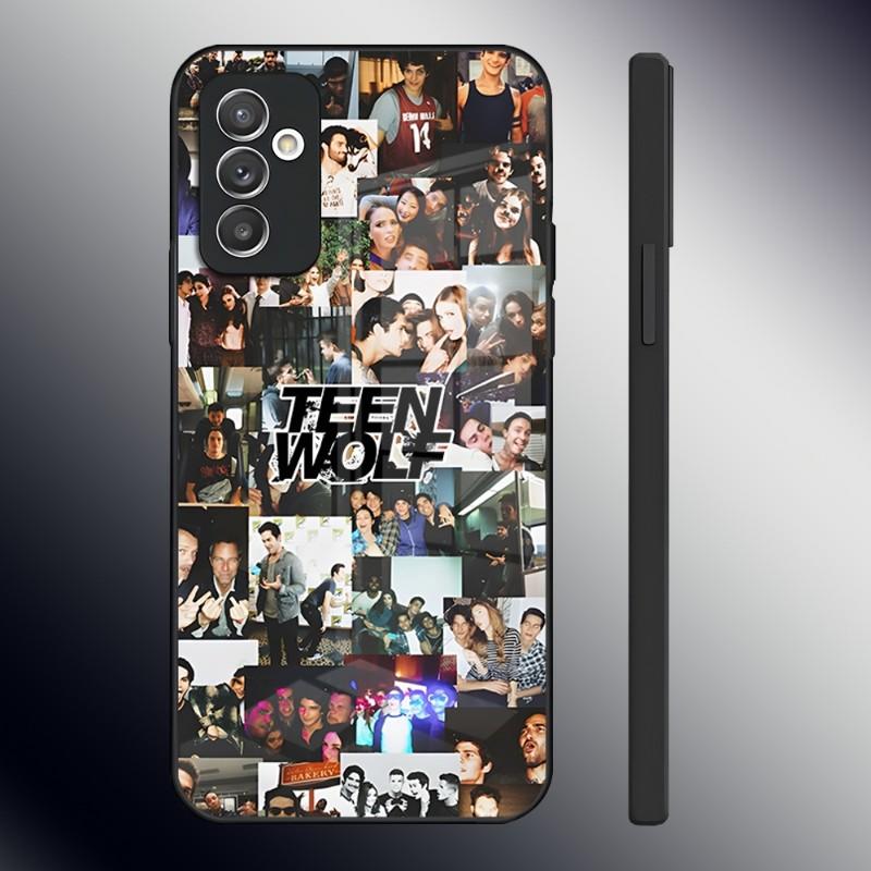 

Teen Wolf Phone Case For Samsung S23 S21 S30 S22 S20 S9 S10E Note 20 10 Pro Ultra Plus Glass Design Back Cover Samsung Note10Plus