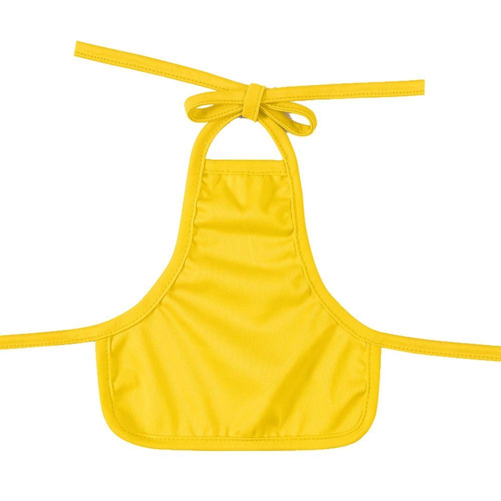 

Breathable Dog Belly Pocket Soft Cat Sterilization Suit Cat Weaning Suit Corgi Apron Summer S жёлтый