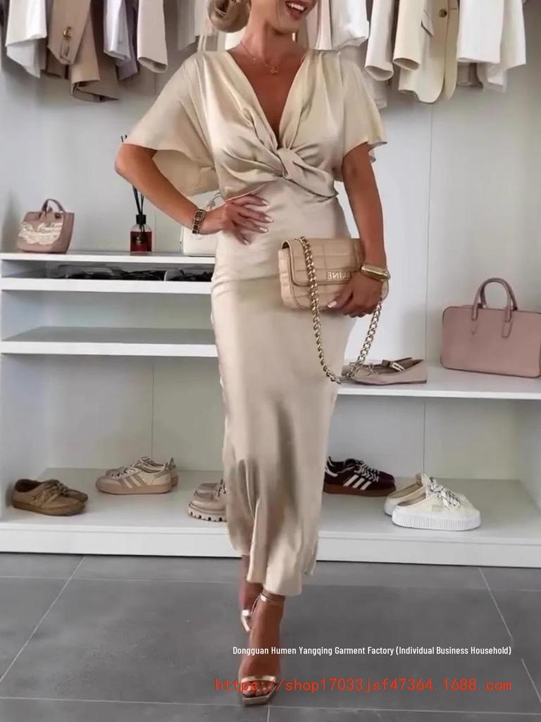 Spring/Summer 2025 Women's Long Dress - Elegant & Sexy Design