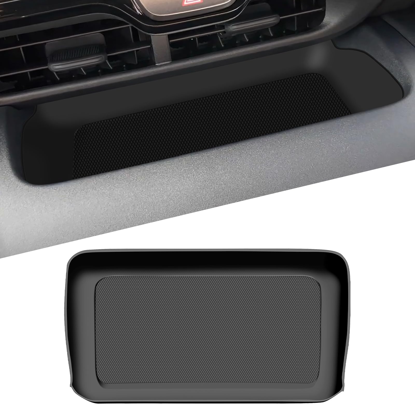 

FDAIUN Ящик для хранения под экраном навигации автомобиля Силиконовая накладка для Toyota Toyota Yaris Toyota GR Yaris Резиновая защитная силиконовая внутренняя часть автомобиля Toyota чёрный