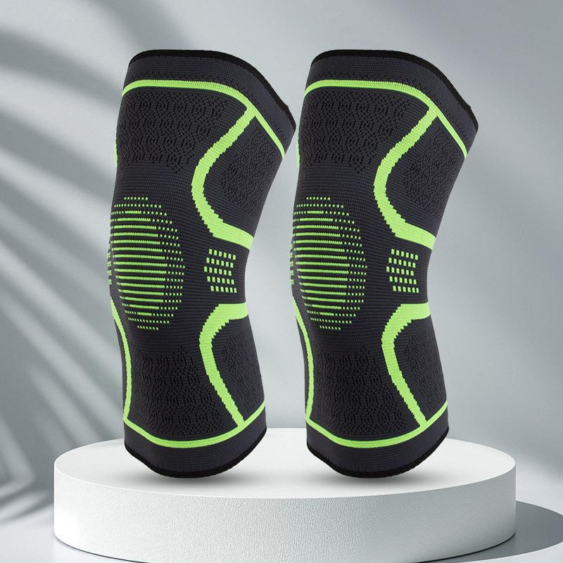 

Высокоэластичные компрессионные наколенники Спортивные защитные наколенники Противоскользящие накладки для ног Бег Приседания и Фитнес XXXL