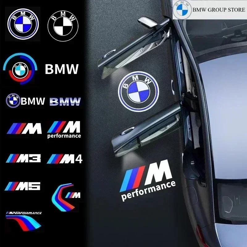 BABD1 For BMW BMW GROUP 2/4Pcs Car HD LED Door Welcome Light For BMW X1 E84 X3 E83 F25 M3 E90 E91 E60 E70 F30 F10 X5 X6 E63 E67 F15 F