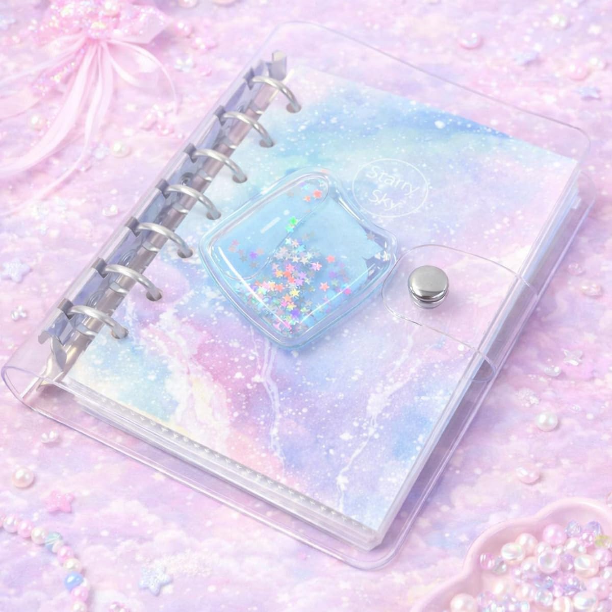 

Goods Marche Cuite Book Sticker Album Dream Sticker Book Starry Sky M Size
