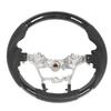 Hydro Dip Steering Wheel Perforated Leather 3 Section Type Replacement For Hilux AN110 AN120 AN130 2015 to 2023 Carbon