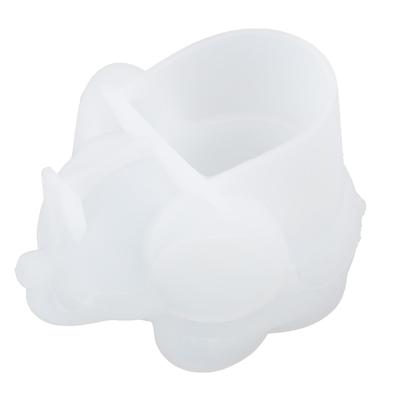 Stampo epossidico a forma di elefante, stampo in silicone per colata di cristallo, fai da te, decorazione 3D per riporre gli ornamenti