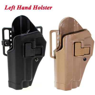 Black Hawk CQC Tactical P226 Pistolenholster für die linke Hand + Militär-Enthusiasten SIG + P226 Quick Pull Set CS Combat Pistolenholster zum Aufhängen an der Taille für die linke Hand
