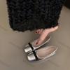 Women's Soft Sole Single Shoes Spring Comfort Round Toe Casual Loafers Women Designer Bow Flats Round Ballet Shoes Zapatos Mujer