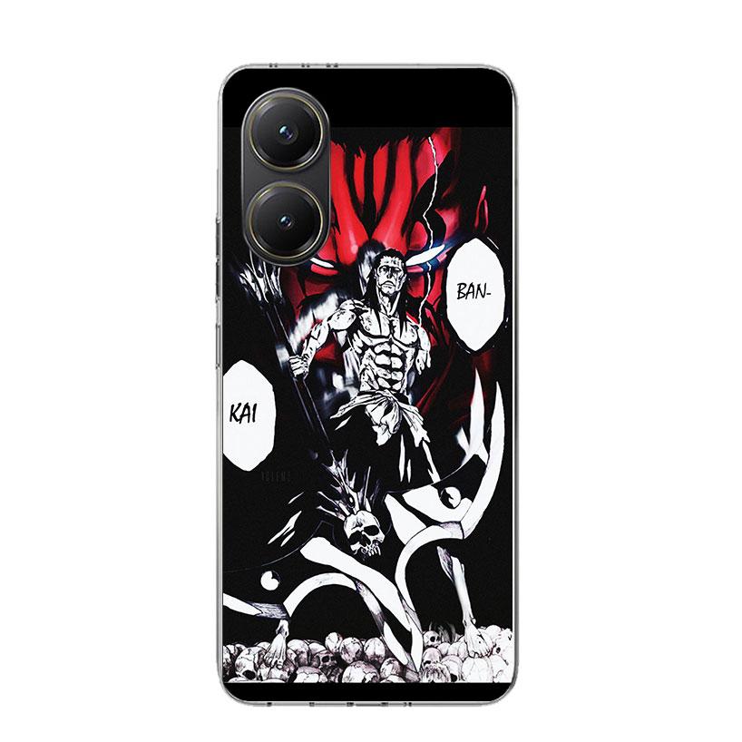 Zaraki Kenpachi Bleach Phone Case For Xiaomi Poco F7 Ultra X7 X6 Pro X5 Redmi 15 15C 13 13C 12 12C 10 10A 10C 9 9A 9C 9T Shell P