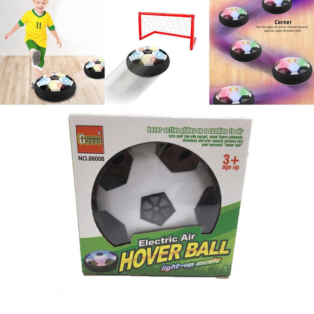 Vibrant Led Light Air Power Soccer Disk For Indoor Fun Hover Football Toys For Baby
