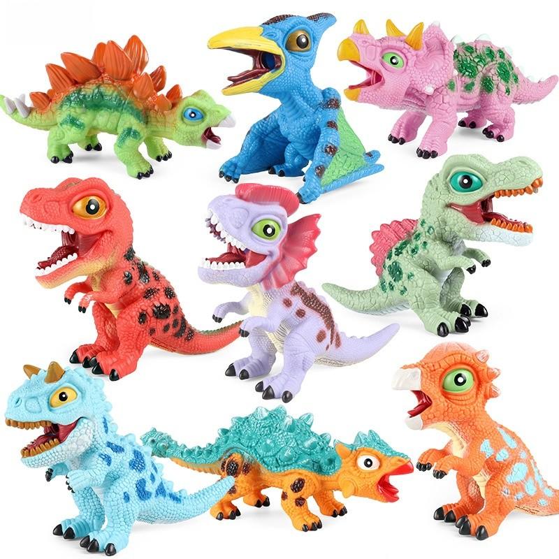 Dinosaur Plush Toy With Sound Soft Silicone For Kids And Collectors