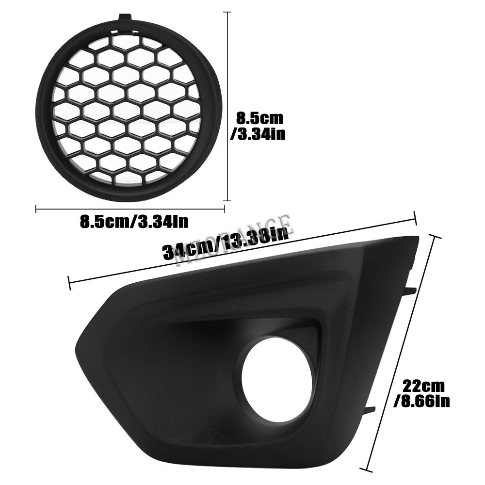 Car Front Fog Light Cover For Subaru Impreza 2012 2013 2014 Front Bumper Fog Lamp Frame Covers Trimming Bezel Car