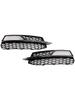 Front Lower Bumper Fog Light Cover Grill Fit A3 S3 S-Line 2013-2016