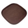 Tea Tray Bamboo Teaboard Refreshment Dried Fruit Teacup Serving Plate Walnut Wood Color S