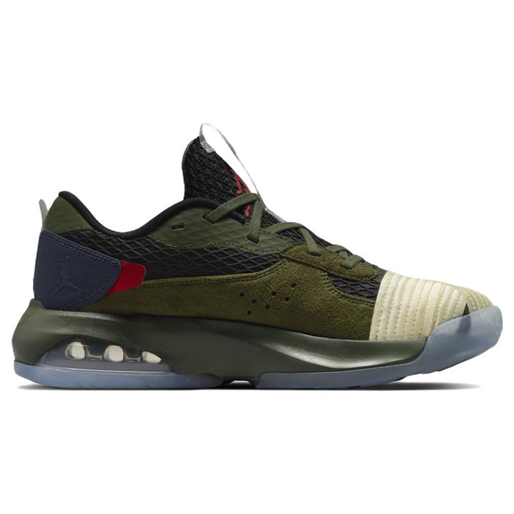 Air Jordan Naruto X Jordan Air 200E Jonin Unisex Sneakers Green Carbon-Green Muslin DQ6385-360