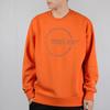 Puma Alphabet Logo Print Fleece Sweatshirt Men Tops Orange 597200-17