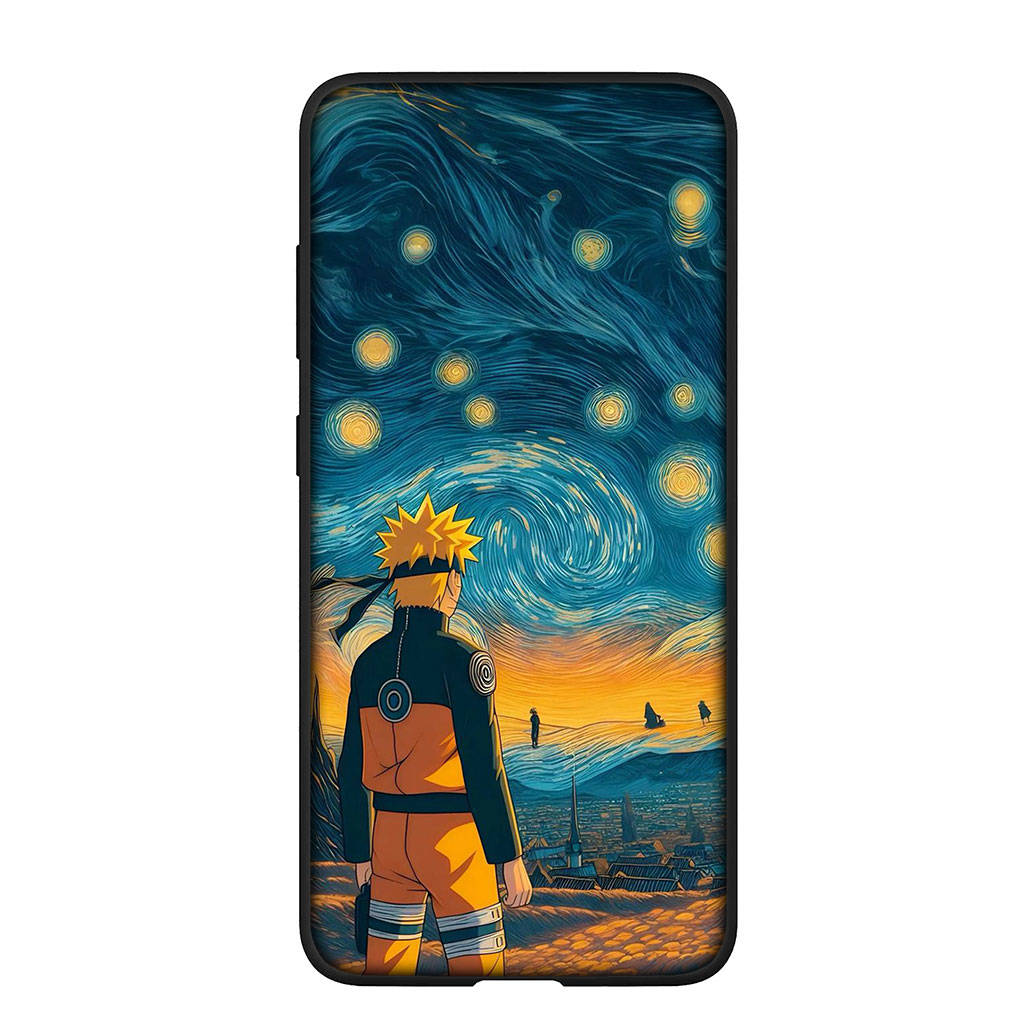 Phone Case for Samsung Galaxy S25 S24 S23 iPhone 16 15 Xiaomi Redmi Note 14 13 12 16E 11 Pro Max XR OPPO Moto Huawei Nara Shikamaru Anime Naruto Cover