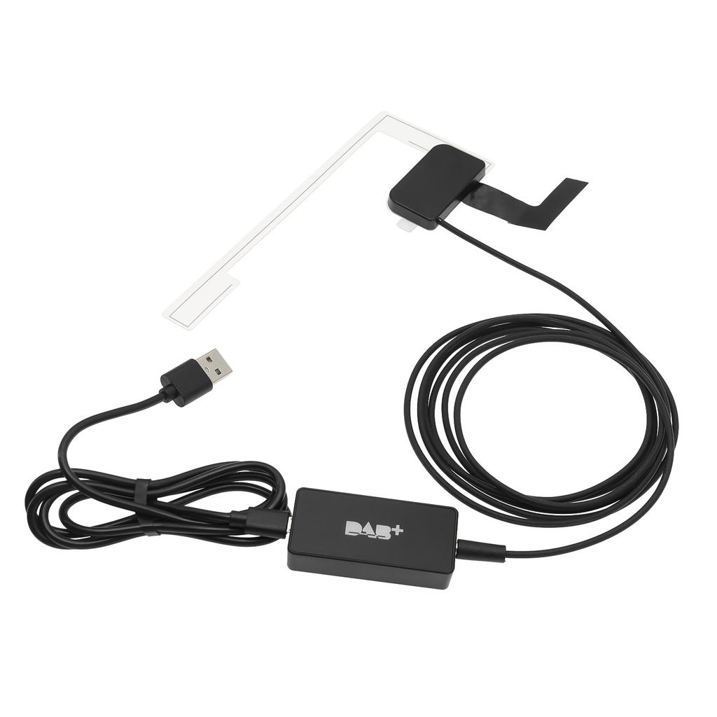 Car Radio DAB+ Antenna DAB Receiver Player Digital Radio Box For Android USB Interface Car Radio Stereo Easy Connection