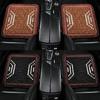 Cooling Seat Pad Back Cushion Car Accessory Ventilated Beaded Seat Cover Vehicle Chair Lumbar Back Brace Support Cushion