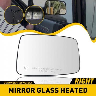 Mirror Glass Power Heated Right Side for 10-19 Dodge Ram 1500 2500 3500 US EXV