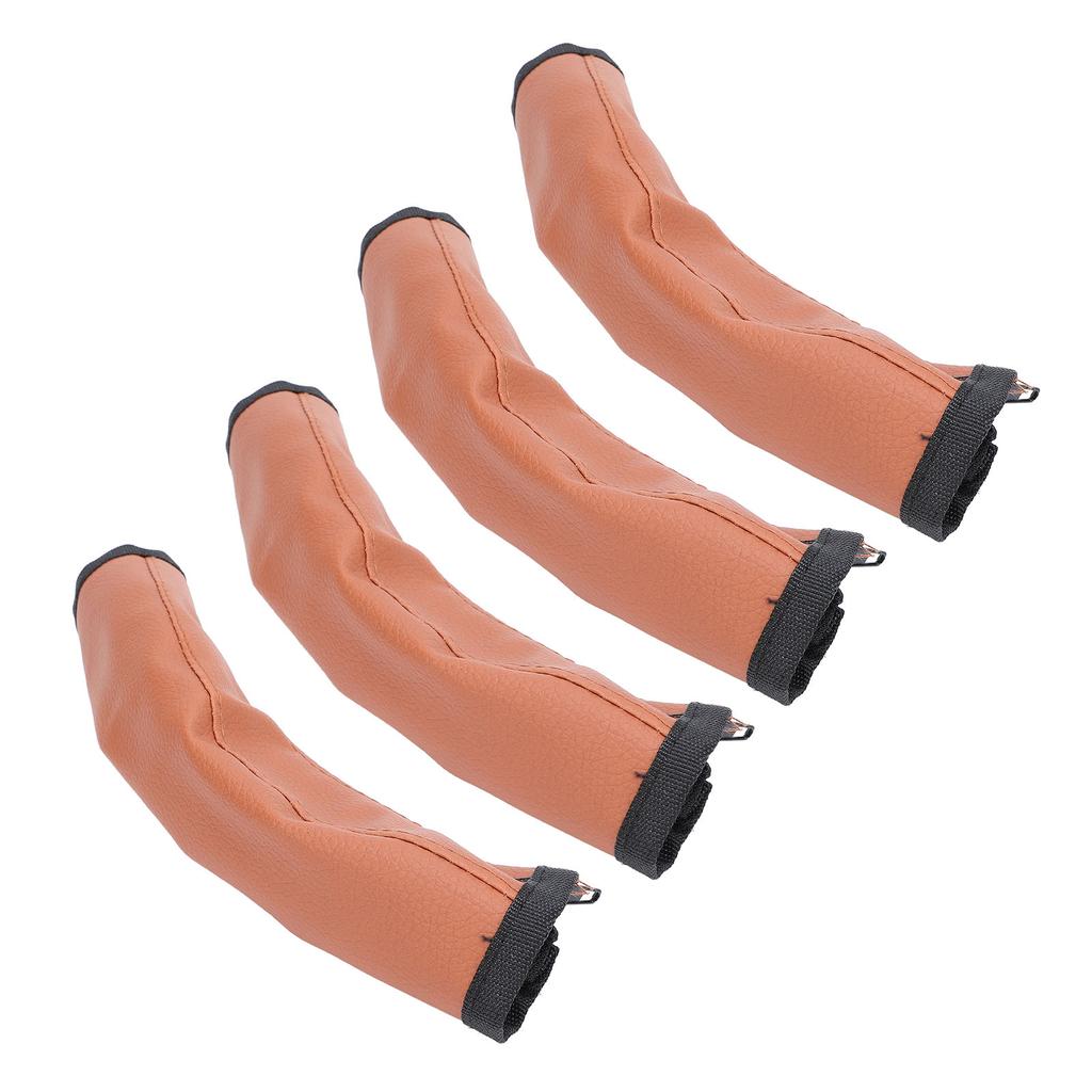 4pcs Stroller Handle Cover PU Lther Washable Baby Pram Handle Sve or with Stroller Accessories