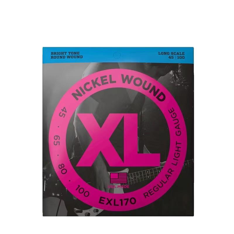 Acoustic & Electric Guitar Strings: DDLO Folk, EZ Brass, EJ Phosphor Bronze, EXL Electric.