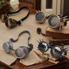 Motorcycle Retro Steampunk Glasses Driver Gothic Sunglasses Protective Glasses Decorations Multiple Models Dress Up Tool