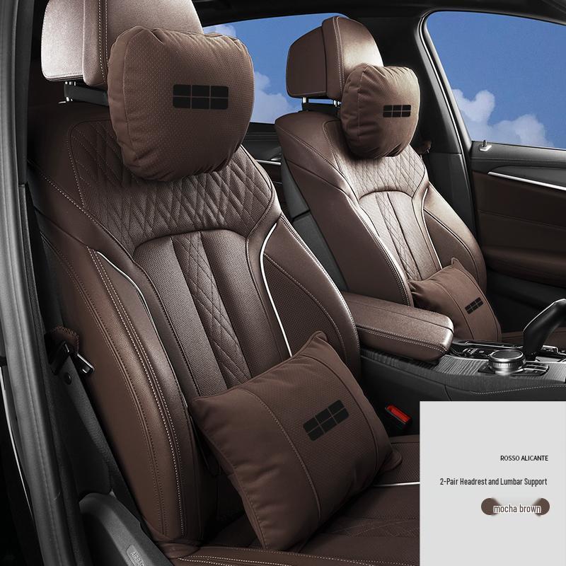 Geely Galaxy L7 Headrest & Lumbar Support Pillow Set for Interior Decoration