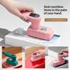 Handheld Heat Sealing Machine 220V Adjustable Temp Portable Sealer for Small Food Packaging Home Kitchen