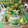 Dinosaur Cake Toppers, Cute Dinosaur, Cloud, Sun, Tree,14pcs Cake Decoration for Boy, Kid’s Birthday Party, Baby Shower