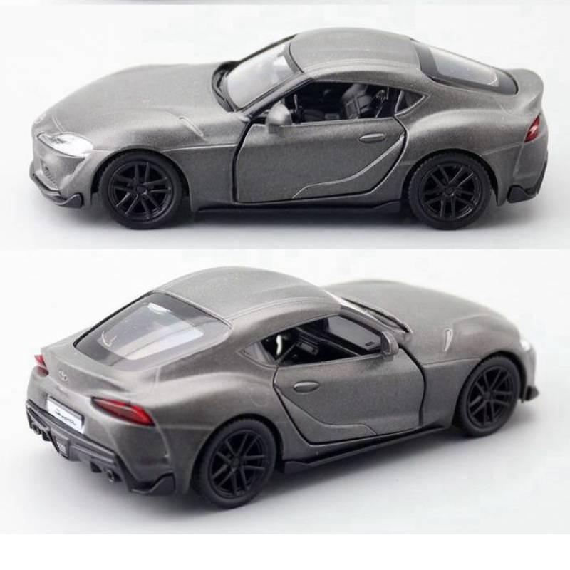 Alloy Simulation Toyota Supra Sports Car Model Toy With Sound And Function Light