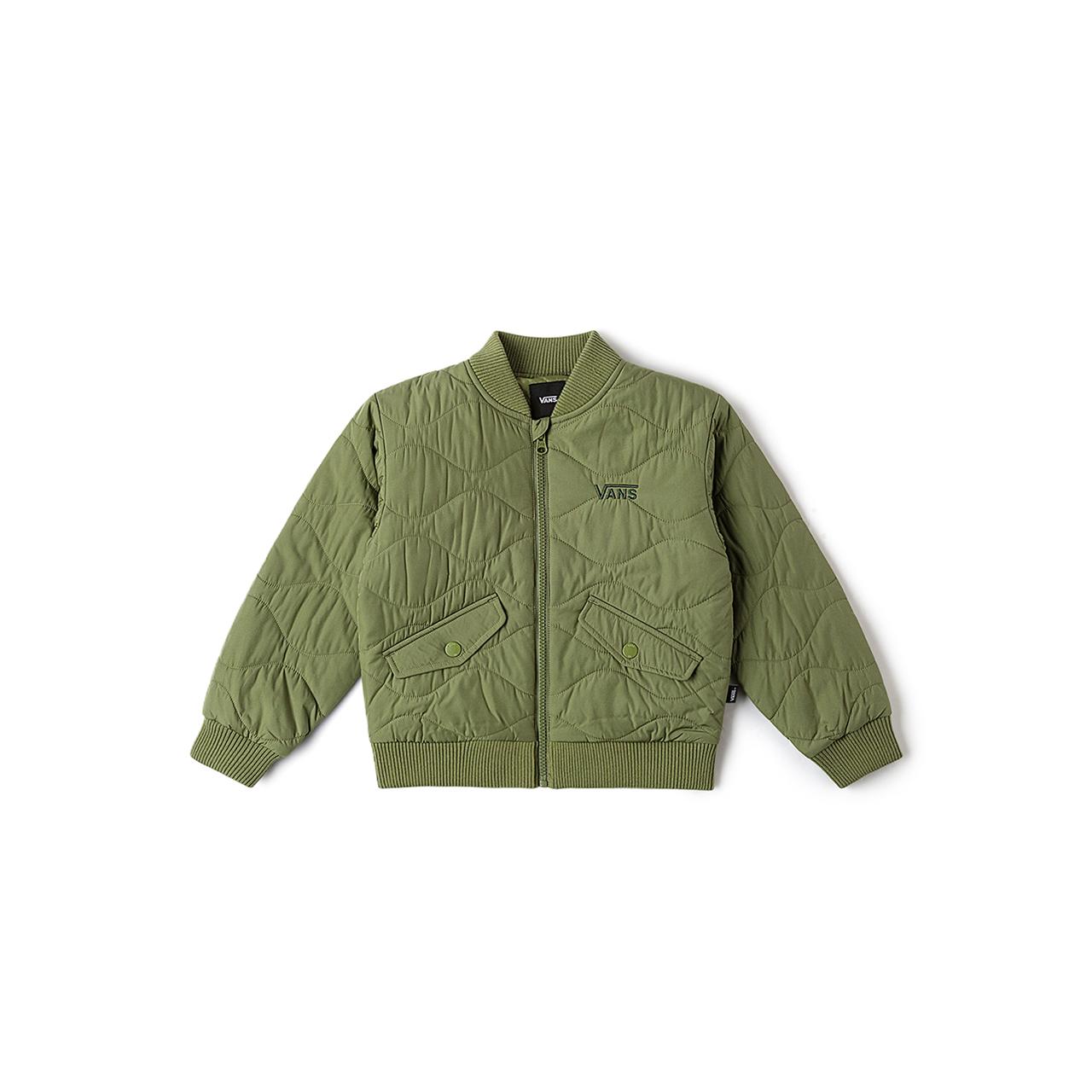 Vans Jackets & Coats Gray Green Teenagers VN000KCQZBF 150/M