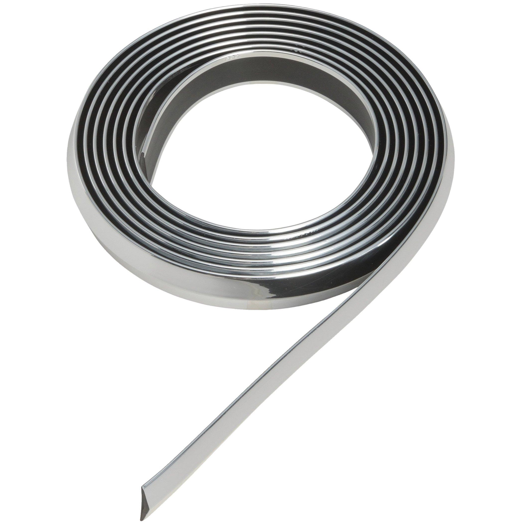 

SEIWA Edge Line 20m x for Car Scratch Prevention Multi-Mold, 3m, Chrome, K343, Exteriors, & Dress-Up