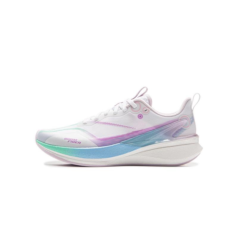 

Li Ning Детские Rabbit 8 Pro Простые Универсальные Нескользящие Износостойкие Низкие Кроссовки для Бега Мужские Кроссовки для Бега Белый Фиолетовый YKFV128-2 39