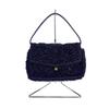 Party Wedding Handbag Wire Purple Women Used