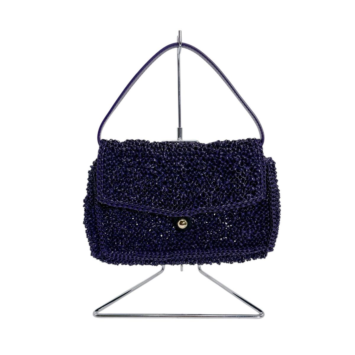 

ANTEPRIMA party wedding Handbag wire purple Women Used