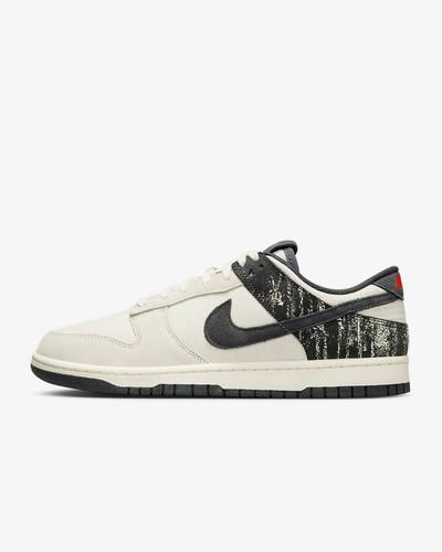 

Nike Dunk Low Бледно-слоновая кость Офф-нуар Белый IB7720-1101 Унисекс EU 40