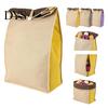 Foldable Produce Storage Bags Self Sealing Potato Bag, Breathable Non-woven Roll Top Closures Kitchen Cabinet Organization Bins Organizer, Reusable