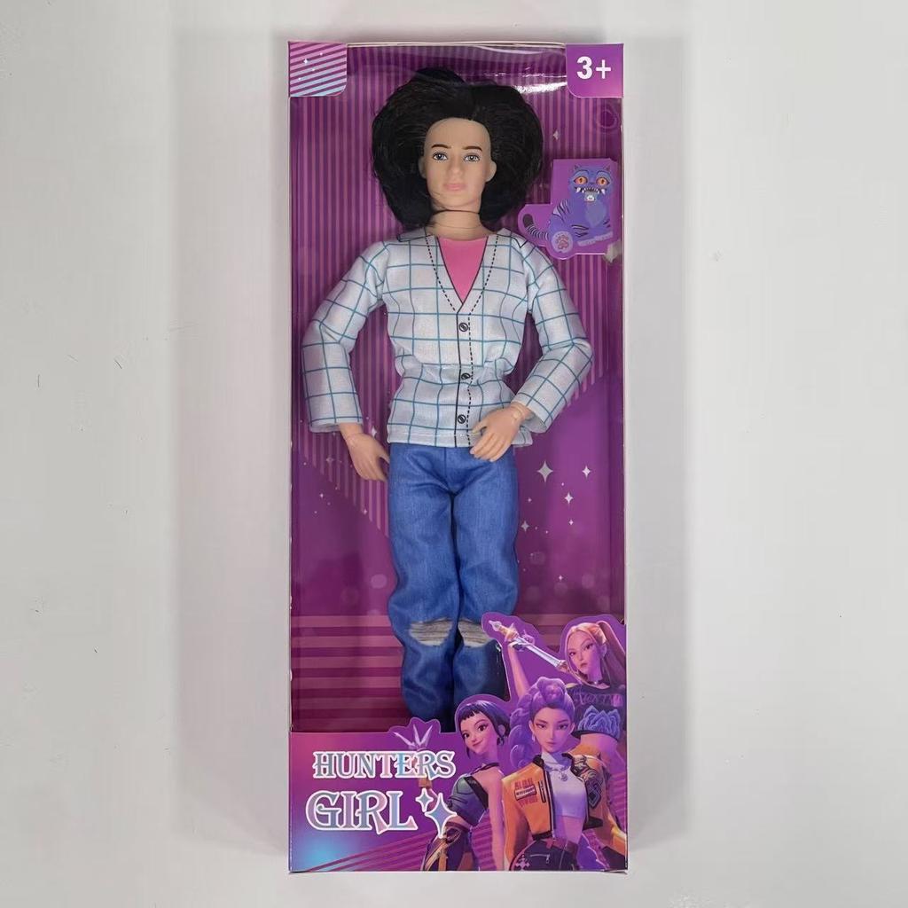 Musique Légère 11 Articulations 11,5 Pouces Solide Shaka Groupe de Garçons-K-POP Chasseuse de Sorcières Groupe de Filles Poupée Jouet