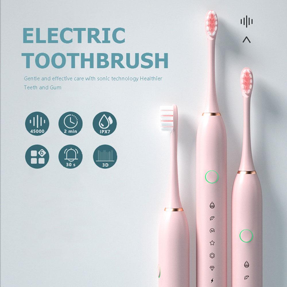 New Electric Toothbrush, Electric Toothbrush with Charger Stand Set