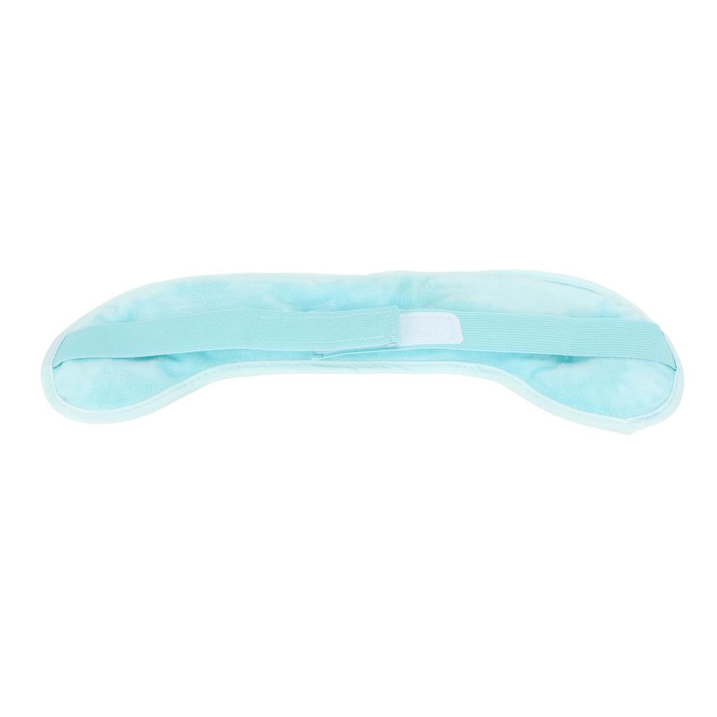 Head Gel Bead Ice Pack Improve Pain Soothing Nerves Cold Compress Hot Compress Forehead Ice Headband for Men Women Blue