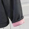Women's Spliced Color Block Hooded Sweatshirt