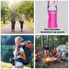 Portable Sport Water Bottle Cover Mesh Cup Sleeve Pouch With Strap Mobile Mobile Phone Carryall Visible Carryall Outdoor Activity Camping Accessories
