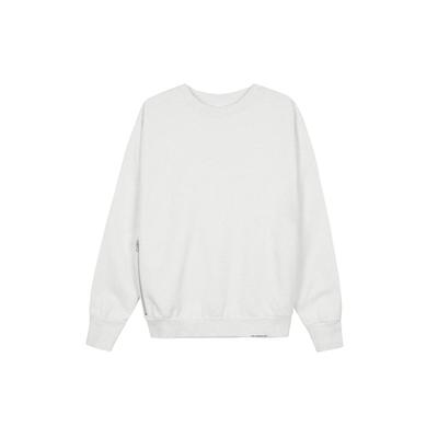 Nike Solides Atmungsaktives Rundhals-Sweatshirt Herren Tops Weiß DQ5821-027