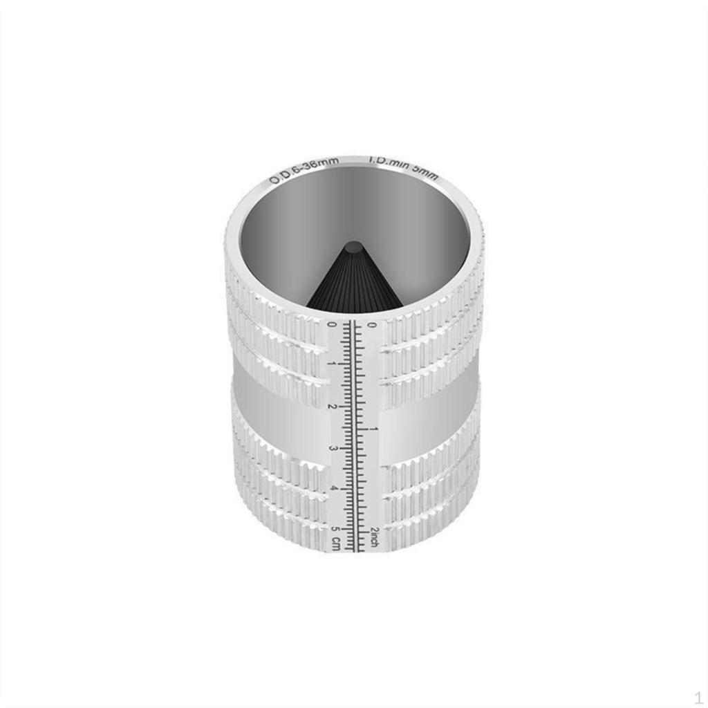 tube Deburring Tool Inner Outer with Measuring Scale Accurate for Plumbers,