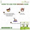 Attar Ayurveda Natural Hair Color Powder Kit Henna Indigo Combo Pack For Black Brown Shades Chemical Free Hair Dye 200 G X  Pack of 2
